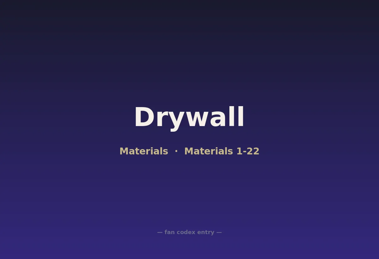 Drywall